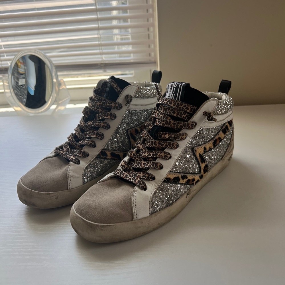 Gianni Bini Glitter Fashion Sneakers